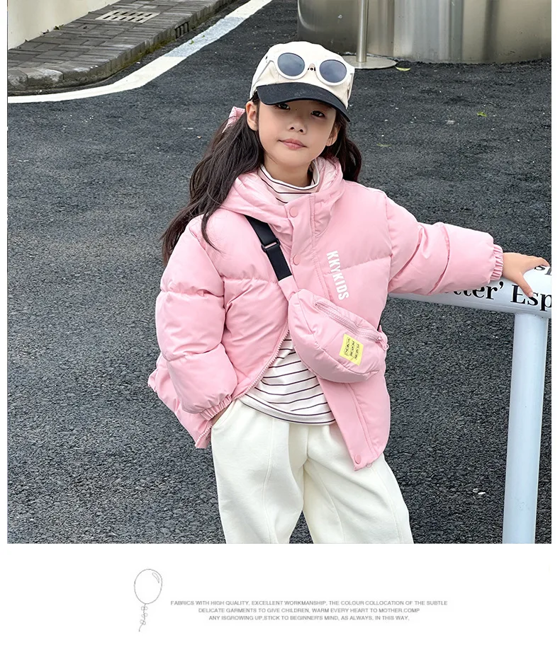 2026 New Children's Down And Cotton Coat - Winter Overcoat For Boys And Girls - Stylish Thick And Warm Cotton Coat - Big Coat