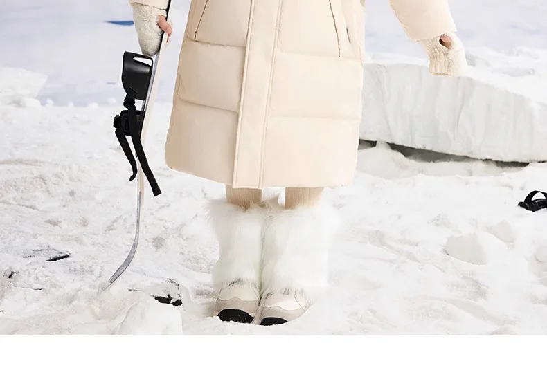 Kids Winter Down Jacket For Boy Girl Hooded Waterproof Thick Warm Teenage Girl Down Jacket 5-14 Years Kids Parka Outwear Coat