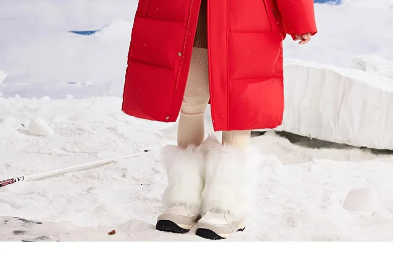 Kids Winter Down Jacket For Boy Girl Hooded Waterproof Thick Warm Teenage Girl Down Jacket 5-14 Years Kids Parka Outwear Coat