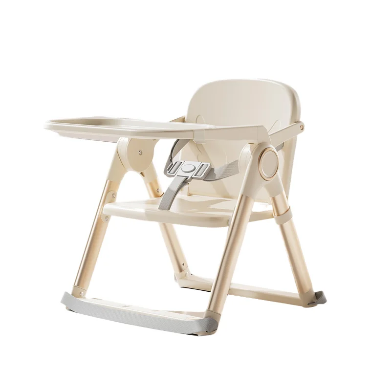 Baby Folding Booster Seat High Chair For Dining, Baby Toddler Portable Feeding Seat for Children 6 Months to 3 Years Approx