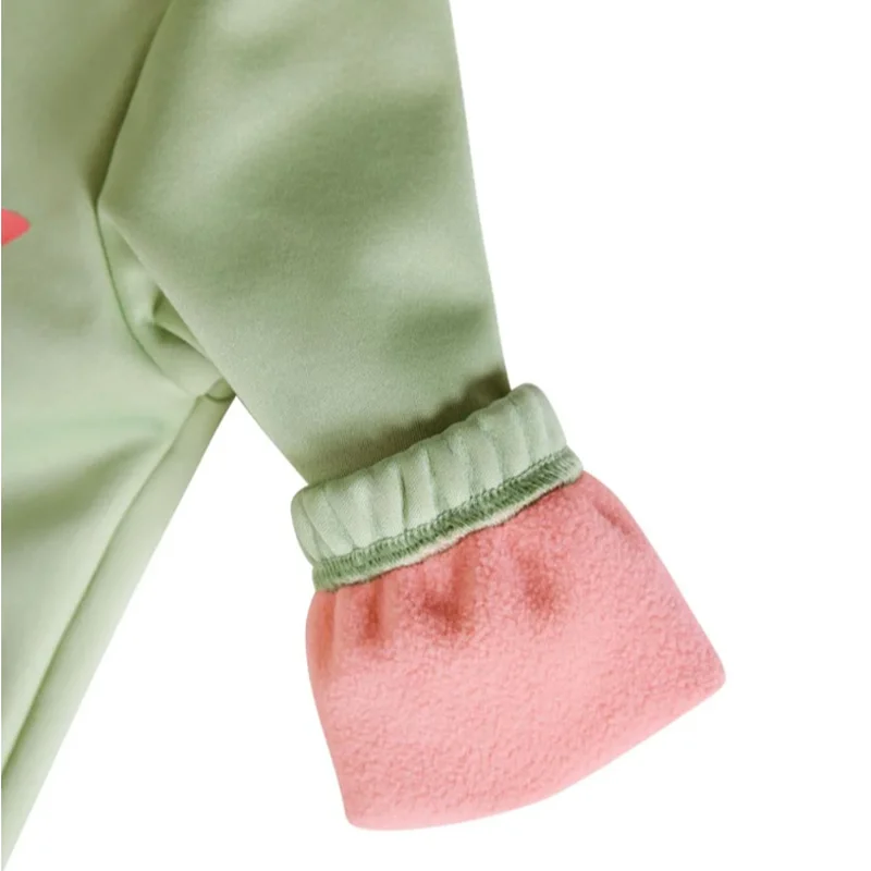 Children's Outdoor Soft-Shell Onesies Are Waterproof and Fleece Breathable