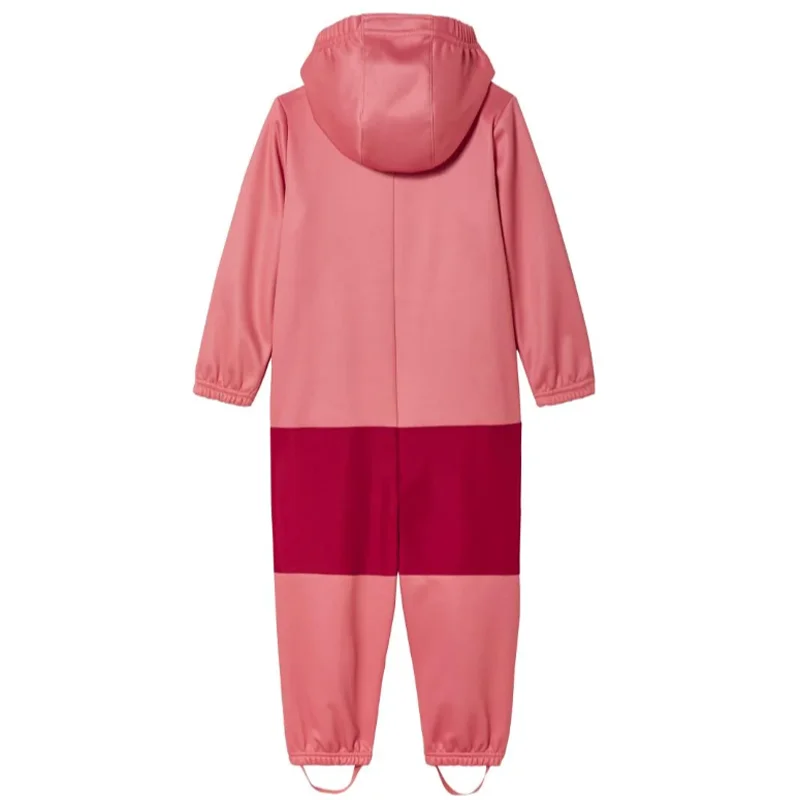 Children's Outdoor Soft-Shell Onesies Are Waterproof and Fleece Breathable