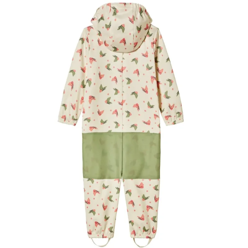 Children's Outdoor Soft-Shell Onesies Are Waterproof and Fleece Breathable