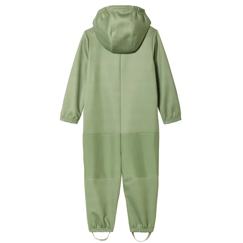 Children's Outdoor Soft-Shell Onesies Are Waterproof and Fleece Breathable
