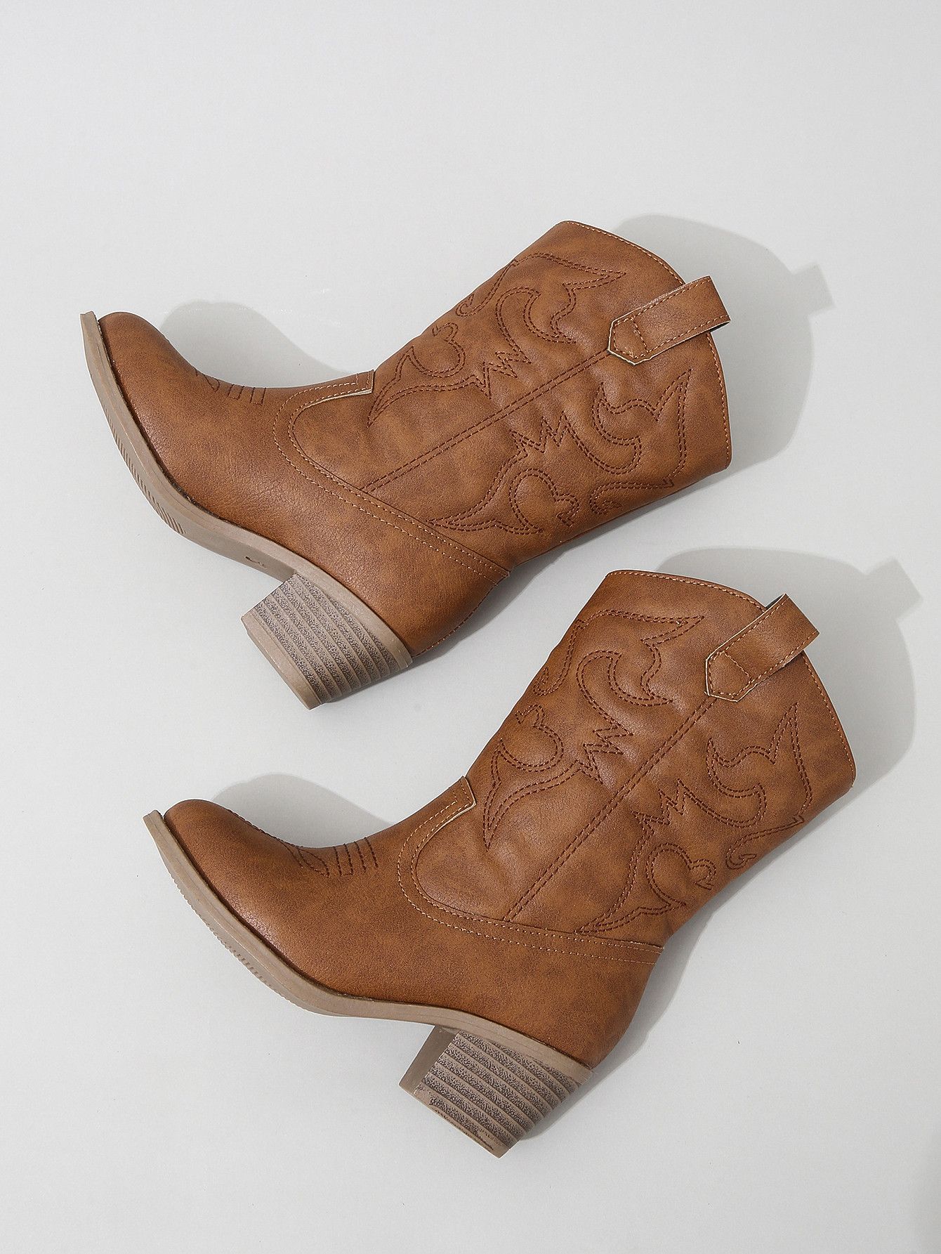 Children Mid Length Boots 2023 Korean Style Autumn Winter New Girls Soft Sole Fashion Vintage Kids Leather Boots Elegant Soft