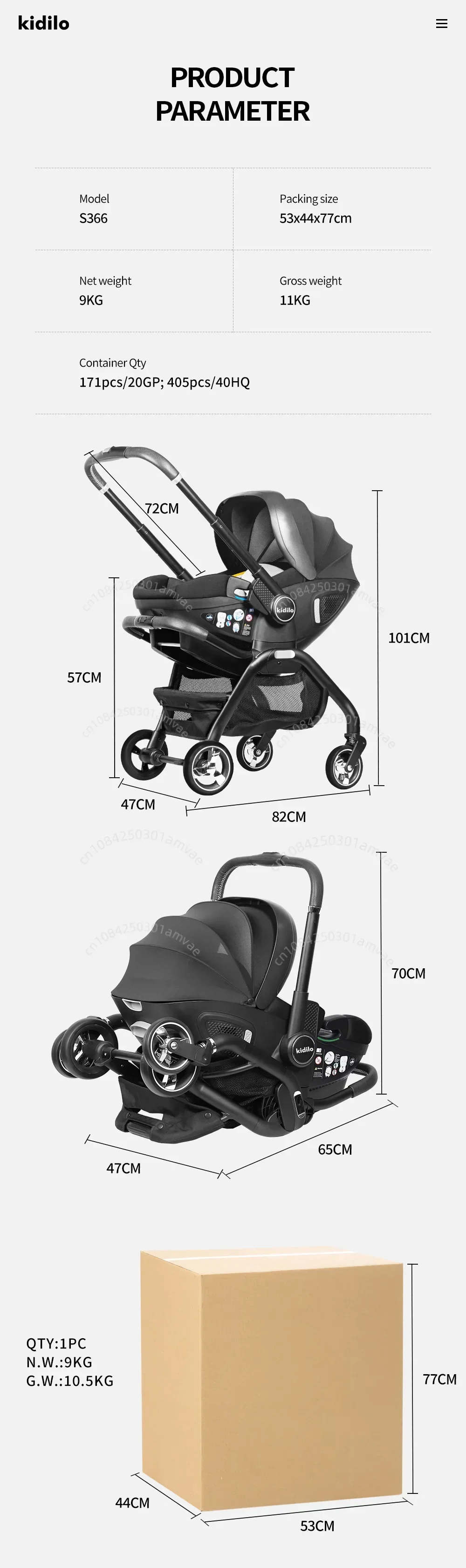 Portable Baby Strollers (including Newborn Bassinets) and Multi-functional Baby Strollers Shipped From The EU – Deluxe Folding Baby Strollers