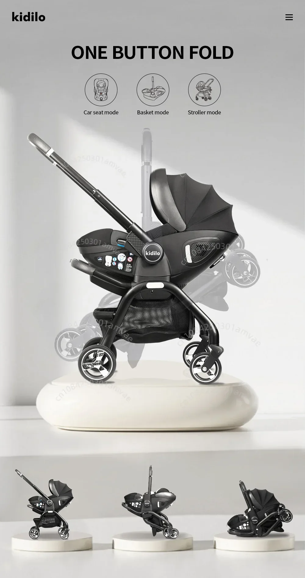 Portable Baby Strollers (including Newborn Bassinets) and Multi-functional Baby Strollers Shipped From The EU – Deluxe Folding Baby Strollers