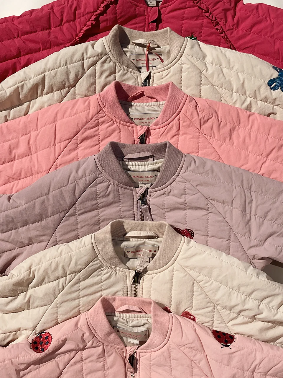 New 2025 KS Girls Cartoon Cotton Fleece Coats Winter Toddler Boys Lambswool Jacket Children Embroidery Coat Kids Outwear Clothes