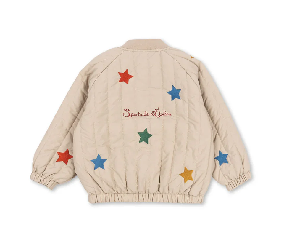 New 2025 KS Girls Cartoon Cotton Fleece Coats Winter Toddler Boys Lambswool Jacket Children Embroidery Coat Kids Outwear Clothes