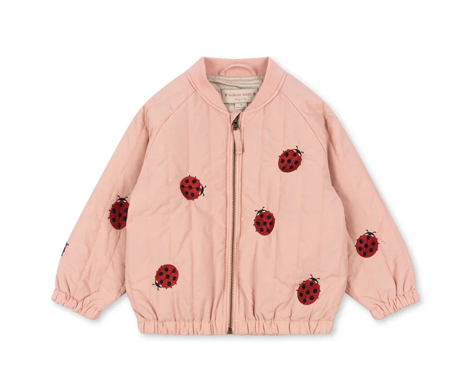New 2025 KS Girls Cartoon Cotton Fleece Coats Winter Toddler Boys Lambswool Jacket Children Embroidery Coat Kids Outwear Clothes