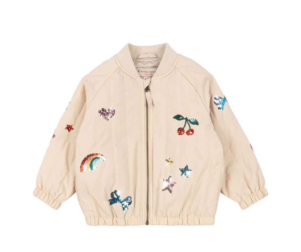 New 2025 KS Girls Cartoon Cotton Fleece Coats Winter Toddler Boys Lambswool Jacket Children Embroidery Coat Kids Outwear Clothes