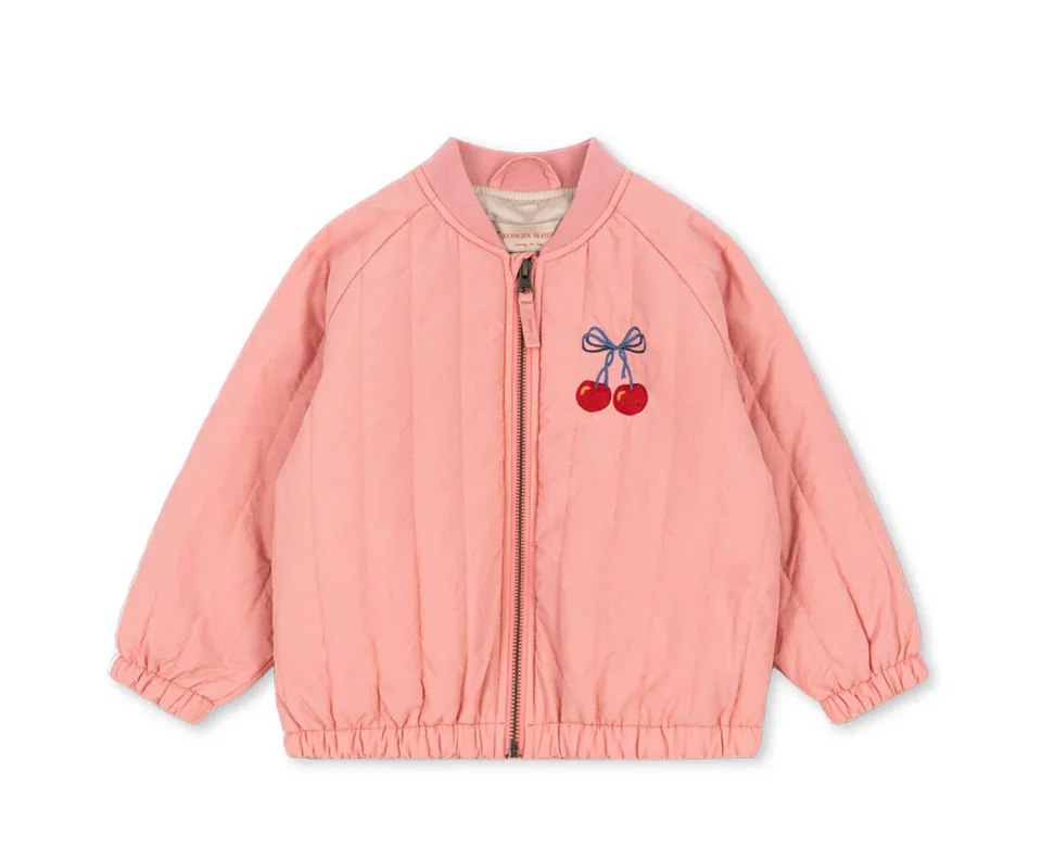 New 2025 KS Girls Cartoon Cotton Fleece Coats Winter Toddler Boys Lambswool Jacket Children Embroidery Coat Kids Outwear Clothes