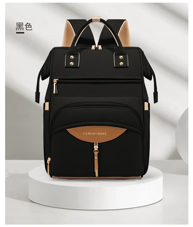 New Multifunctional Mother Diaper Bags Waterproof Large Capaci Lightweight Portable Diaper Bag for Outing Wet And Dry Separation