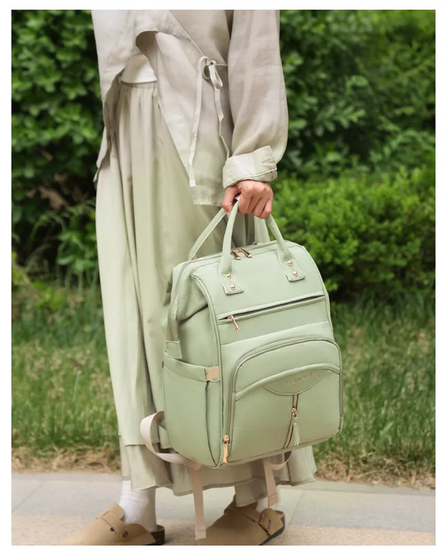 New Multifunctional Mother Diaper Bags Waterproof Large Capaci Lightweight Portable Diaper Bag for Outing Wet And Dry Separation