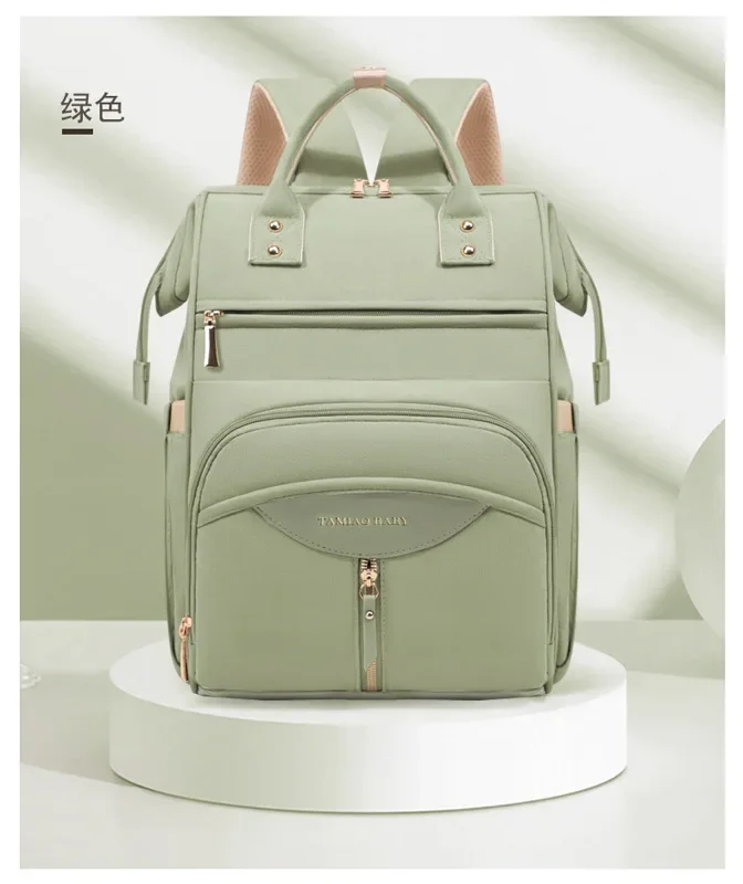 New Multifunctional Mother Diaper Bags Waterproof Large Capaci Lightweight Portable Diaper Bag for Outing Wet And Dry Separation