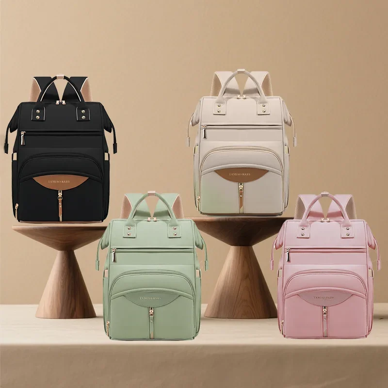 New Multifunctional Mother Diaper Bags Waterproof Large Capaci Lightweight Portable Diaper Bag for Outing Wet And Dry Separation