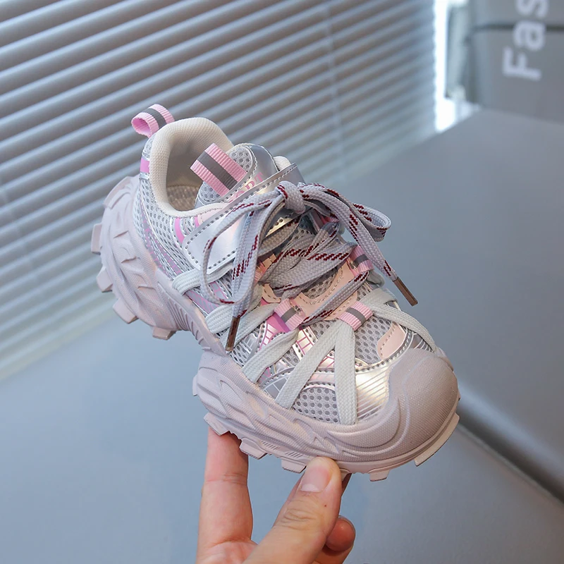 2026 Children Casual Shoes for Girls Boys Spring Autumn New Fashion Korean Style Soft Sole Non-slip Versatile School Sneakers