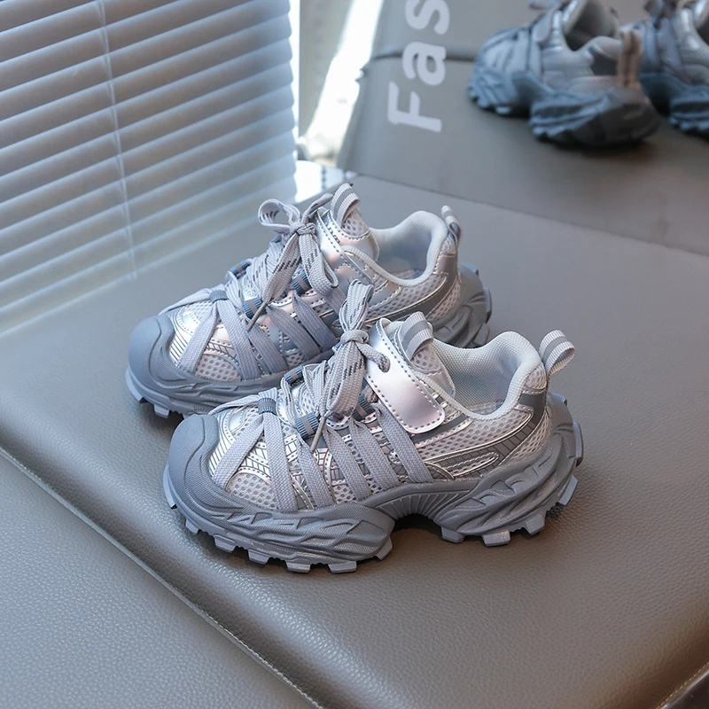 2026 Children Casual Shoes for Girls Boys Spring Autumn New Fashion Korean Style Soft Sole Non-slip Versatile School Sneakers