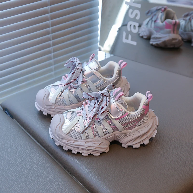 2026 Children Casual Shoes for Girls Boys Spring Autumn New Fashion Korean Style Soft Sole Non-slip Versatile School Sneakers