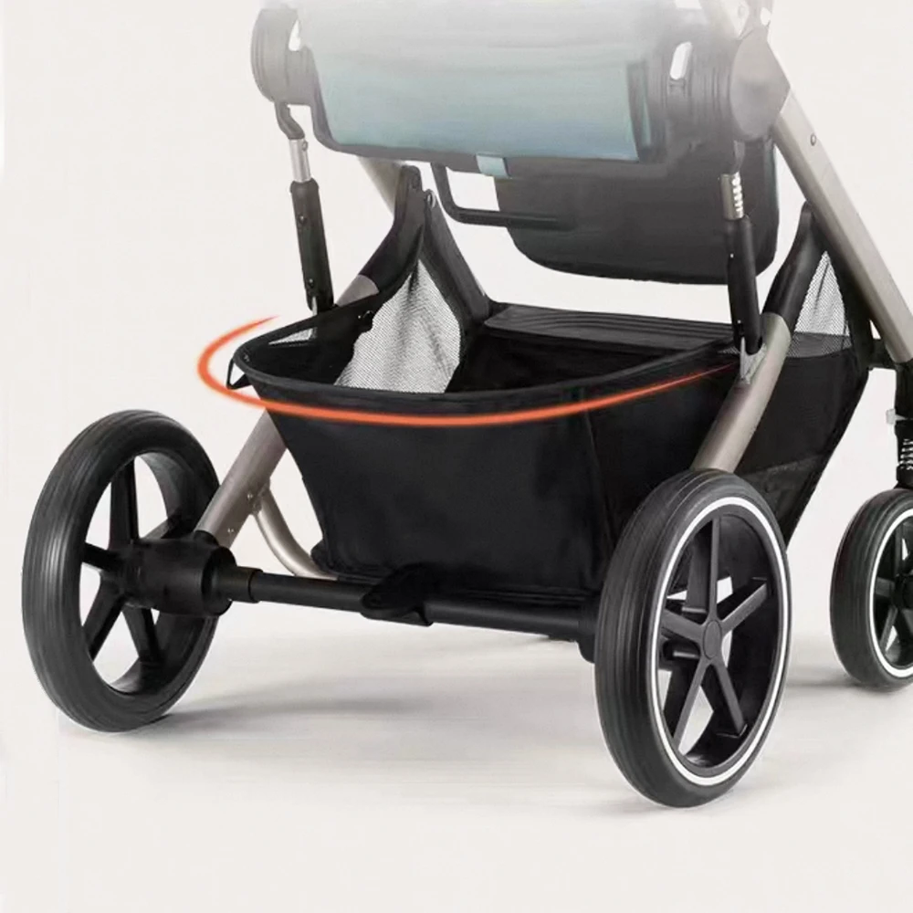 Stroller Shopping Basket For Cybex Balios S Lux Buggy Storage Bag Upgraded Type With Large Capacity Baby Replacement Accessories