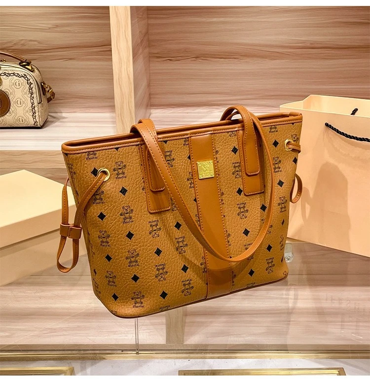 Classic Stylish Diaper Bag High End Elegant Vintage Satchels Women Leather Commuter Purse Unique Business Leisure