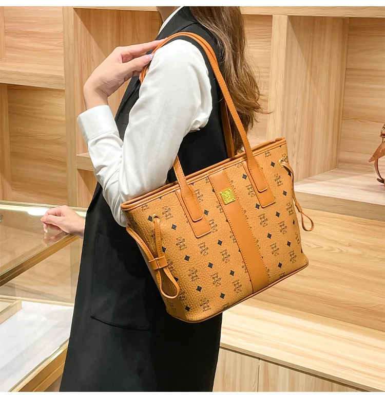 Classic Stylish Diaper Bag High End Elegant Vintage Satchels Women Leather Commuter Purse Unique Business Leisure