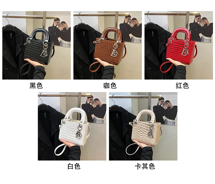 Elegant Leather Crossbody Bag For Women Luxury Designer Shoulder Handbag Classic Tote Purse Ladies Stylish Diaper Bags
