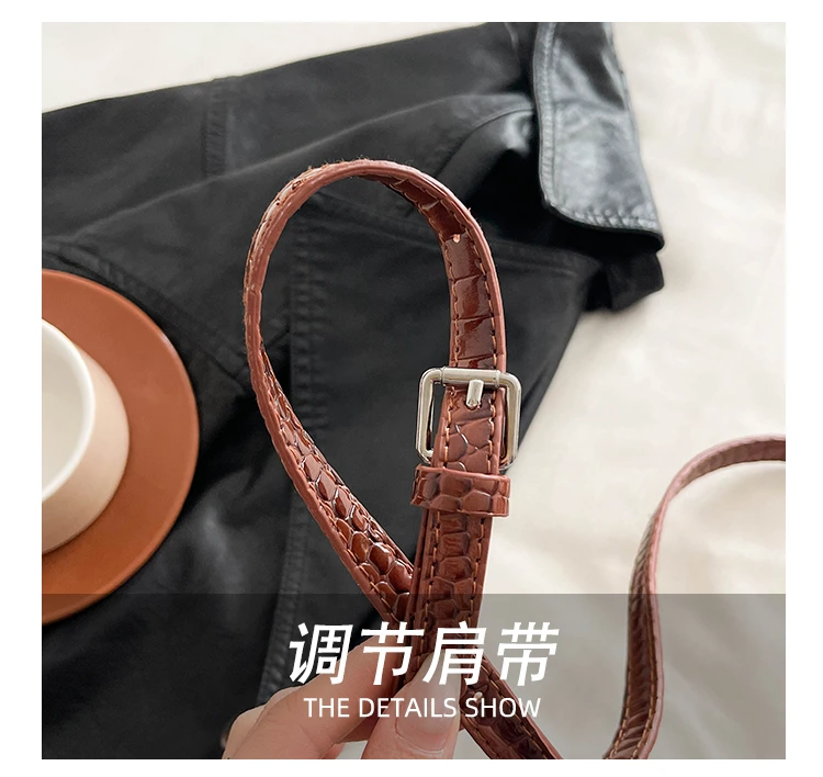 Elegant Leather Crossbody Bag For Women Luxury Designer Shoulder Handbag Classic Tote Purse Ladies Stylish Diaper Bags