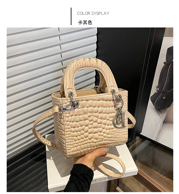 Elegant Leather Crossbody Bag For Women Luxury Designer Shoulder Handbag Classic Tote Purse Ladies Stylish Diaper Bags