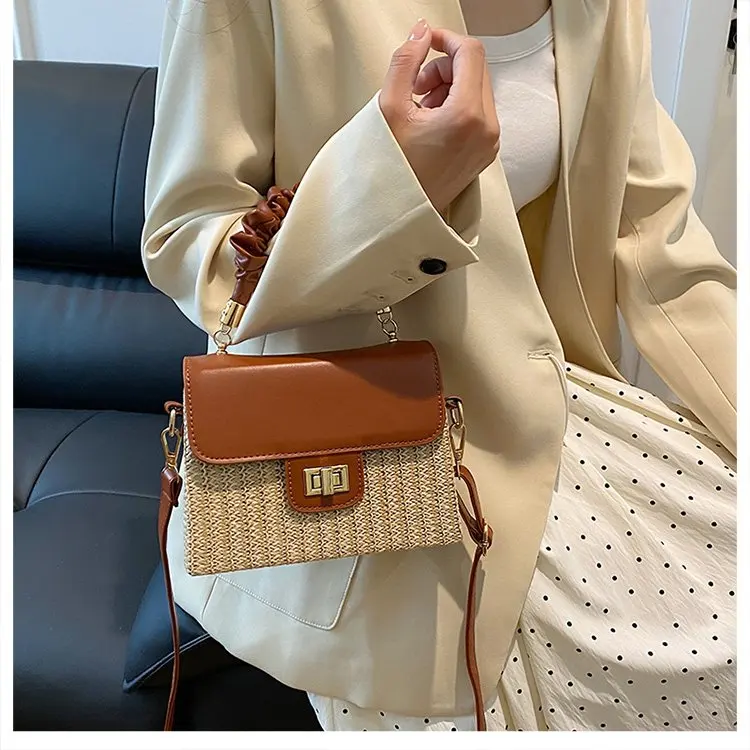 Leather Classic Diaper Bag For Women Elegant Designer Tote Large Capacity Fashionable Commuter Minimalist Vintage Shoulder Bag