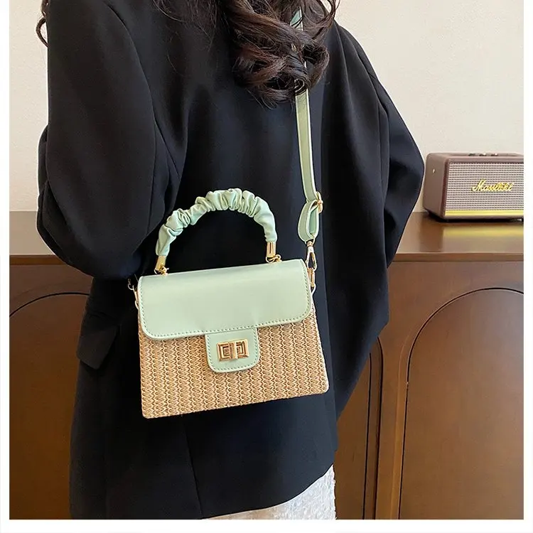 Leather Classic Diaper Bag For Women Elegant Designer Tote Large Capacity Fashionable Commuter Minimalist Vintage Shoulder Bag