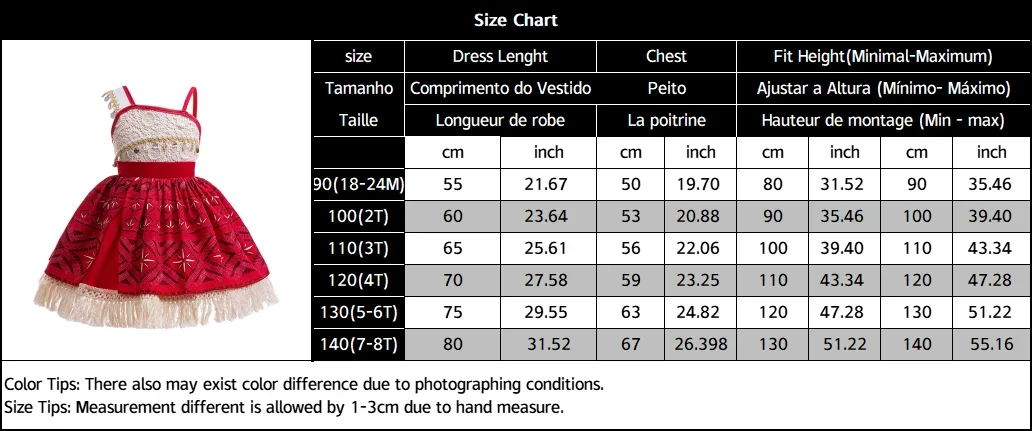 Summer Moana Dress for Kids Girls Princess Vaiana Cosplay Carnival Children Birthday Party Headwear Necklace Pet Pig Chicken Set