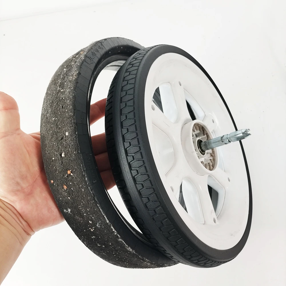 Custom Buggy Rear Tire For Quinny Moodd( Not Buzz Xtra !!!) Back Wheel With Tread PU Tubeless Baby Stroller Replace Accessories