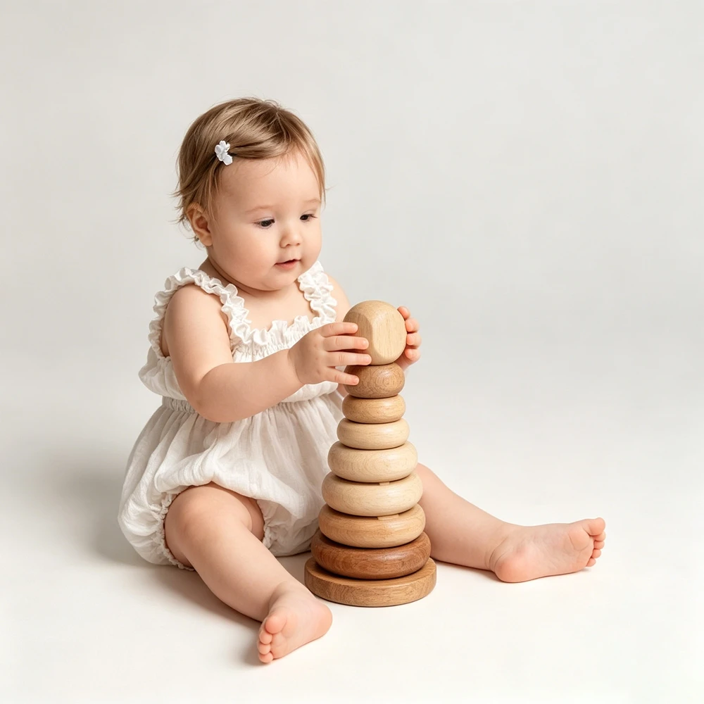 Newborn Photography Props Baby Girl Ruffle Romper 3-12 Months Infant Cotton Knit Outfit Soft Photo Shoot Clothes Baby giftS