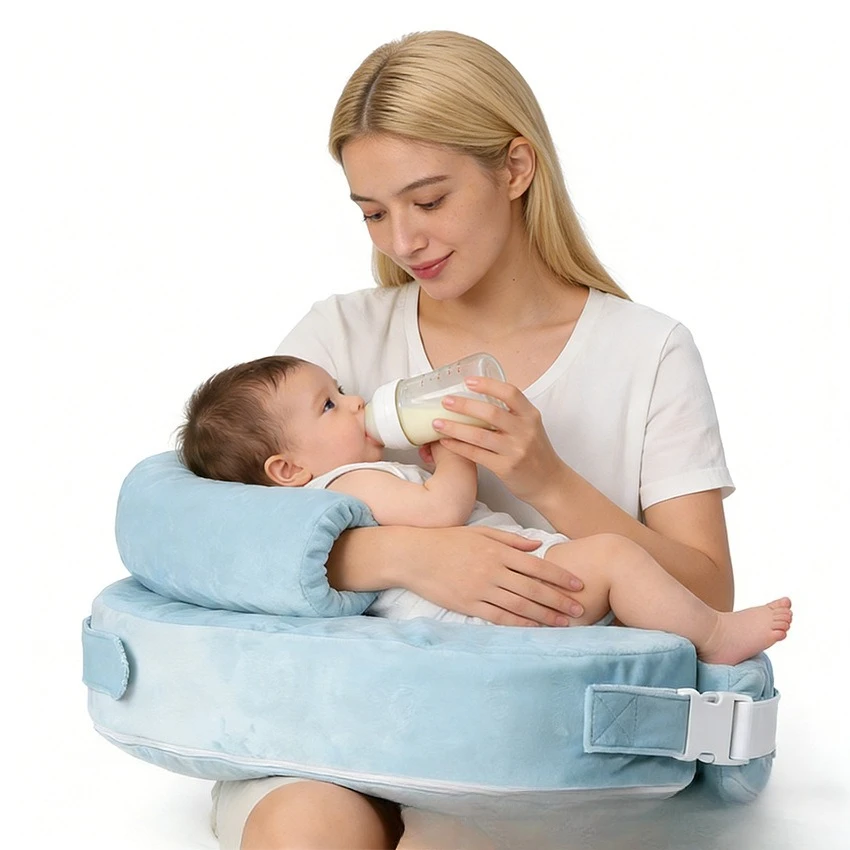 Somenie Multifunctional Waist Support Breastfeeding Pillow, Newborn Postpartum Nursing Cushion Wrap