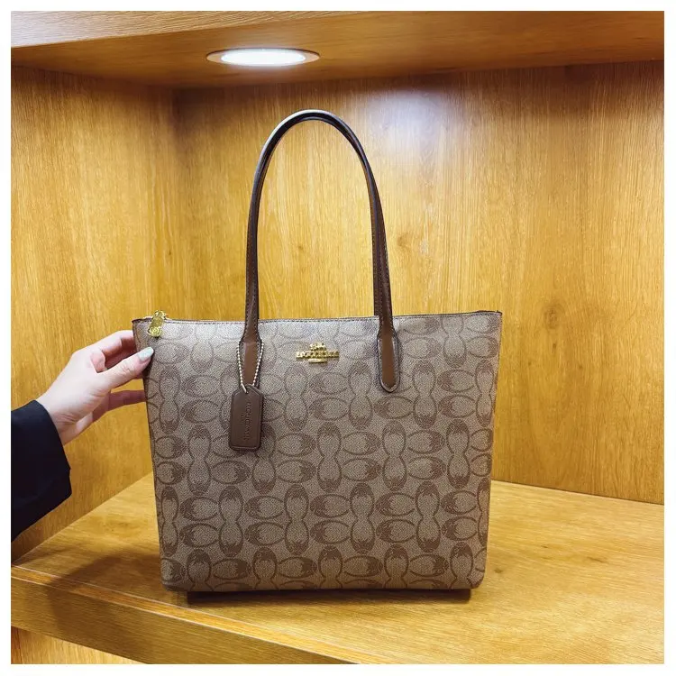 Elegant Chic Commuter Classic Diaper Bag Crossbody Handbag For Women Stylish Leather Large Capacity Tote