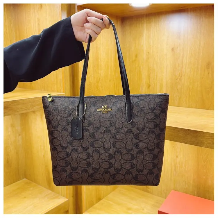 Elegant Chic Commuter Classic Diaper Bag Crossbody Handbag For Women Stylish Leather Large Capacity Tote