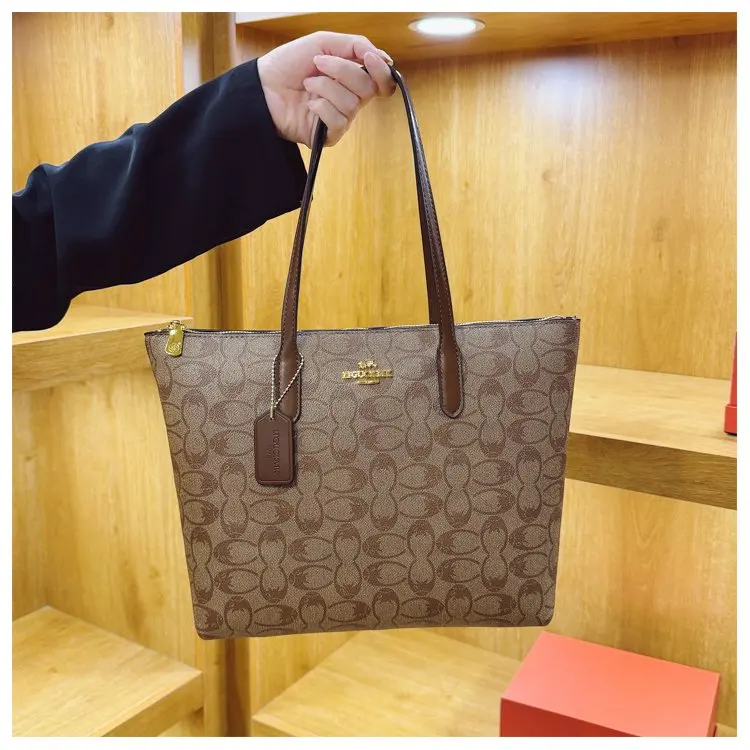 Elegant Chic Commuter Classic Diaper Bag Crossbody Handbag For Women Stylish Leather Large Capacity Tote