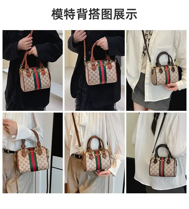Designer Stylish Diaper Bag: Elegant Crossbody Messenger Bag For Women With Minimalist Vintage Look And Large Tote Capacity