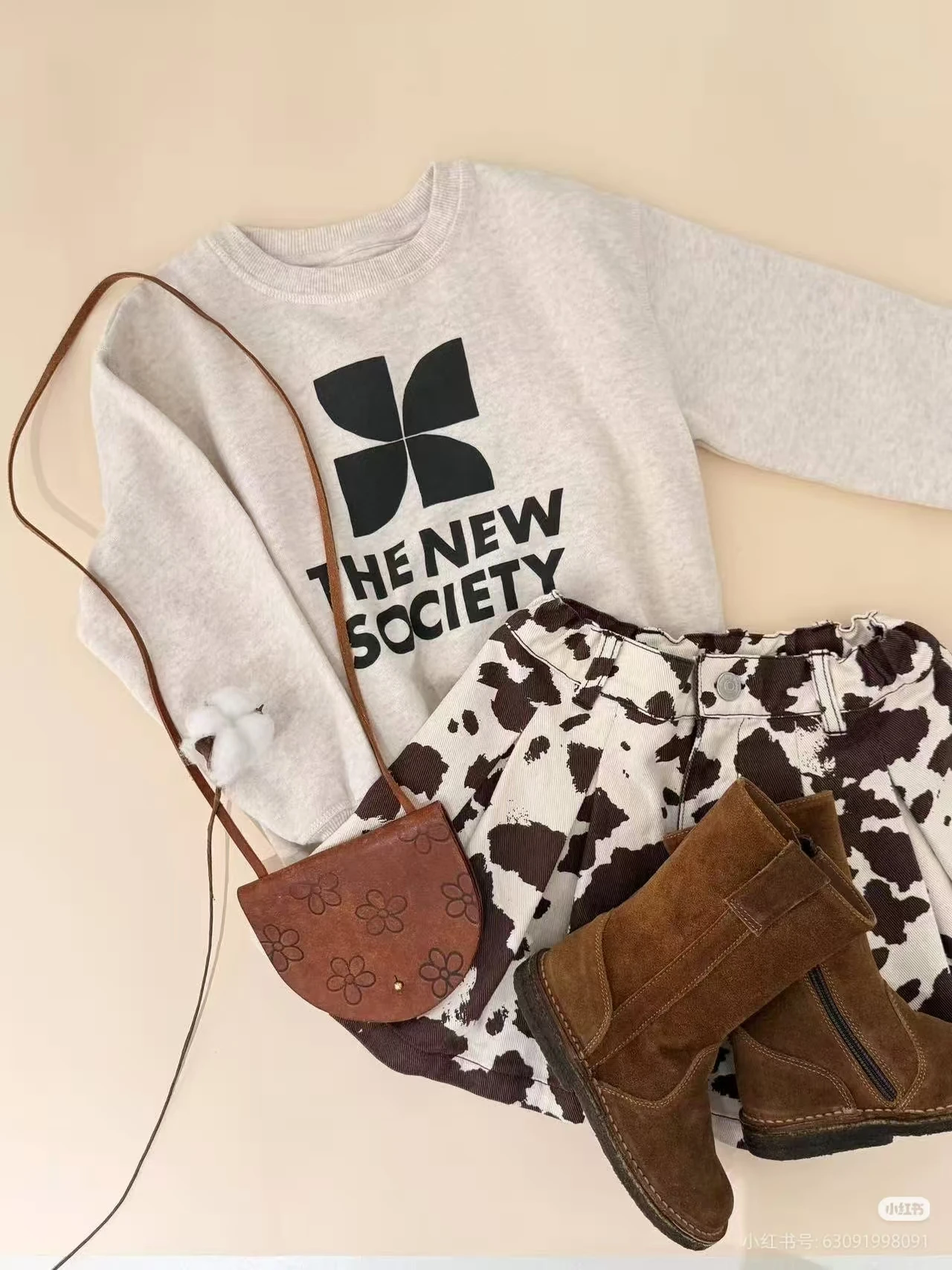 Kids Dress AW26 TNS Girls Cute Letter Sweaters Print Child Cotton Outwear Tops Clothing