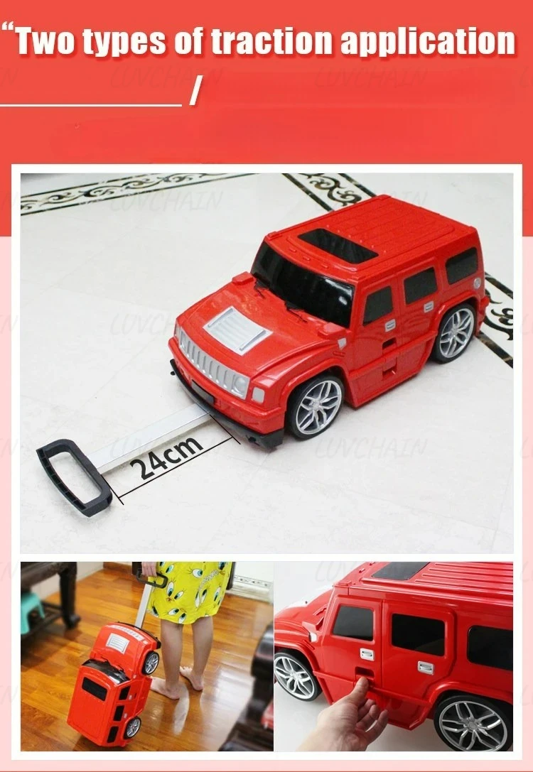 Lightweight Children's Suitcase, Children's Travel Rolling Suitcase, Can Be Sat on Or Ridden, Can Be Taken on Airplanes.