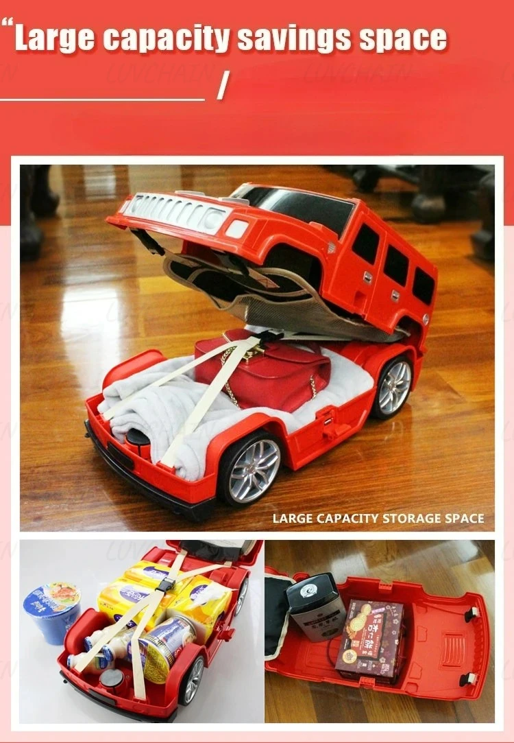 Lightweight Children's Suitcase, Children's Travel Rolling Suitcase, Can Be Sat on Or Ridden, Can Be Taken on Airplanes.