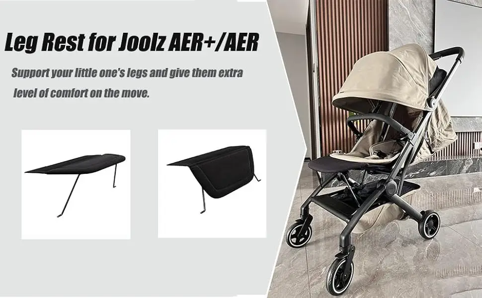 Footrest Leg Extension Board Fit for Joolz AER/AER+ Skin-friendly Fabric Perfect Match 1:1 Material Stroller Accessories