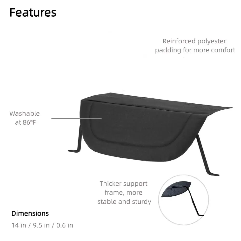 Footrest Leg Extension Board Fit for Joolz AER/AER+ Skin-friendly Fabric Perfect Match 1:1 Material Stroller Accessories