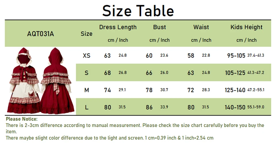 Girls Cosplay Lolita Dress Tops Hooded Cloak Apron Headscarf Sets Children Stage Performance Costume Kid Role Play Deluxe Outfit