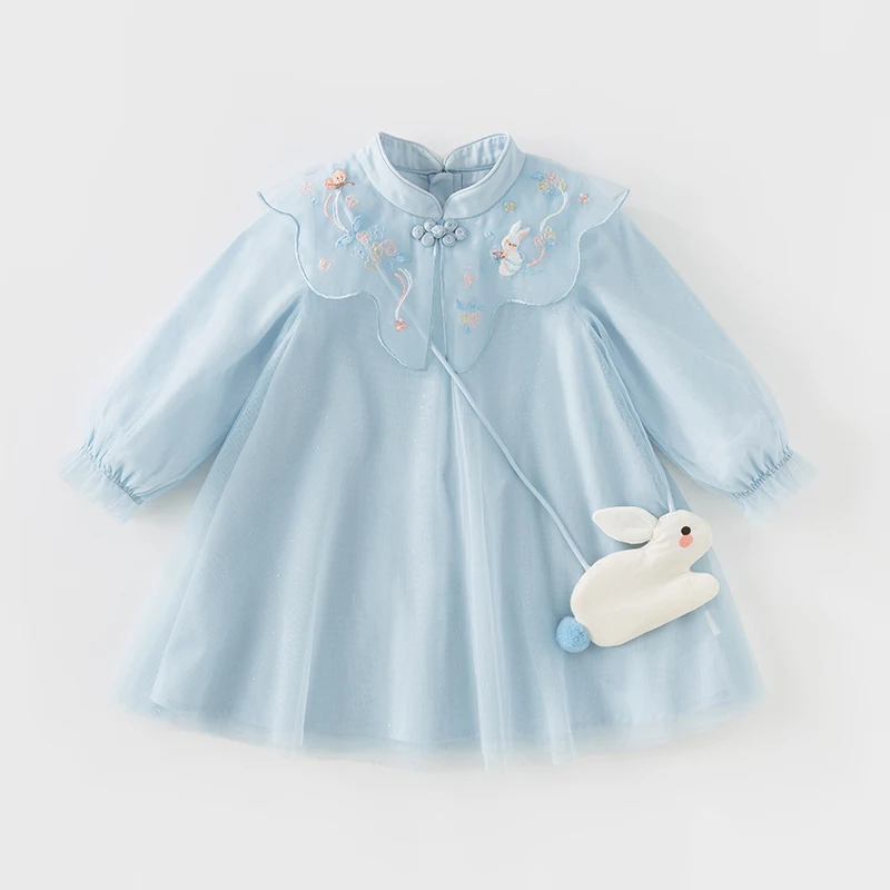Dave Bella Girl's Dress Children's Autumn Princess Dress Charm Sweet Classy Lovely Fashion Party Outdoor DB3236161