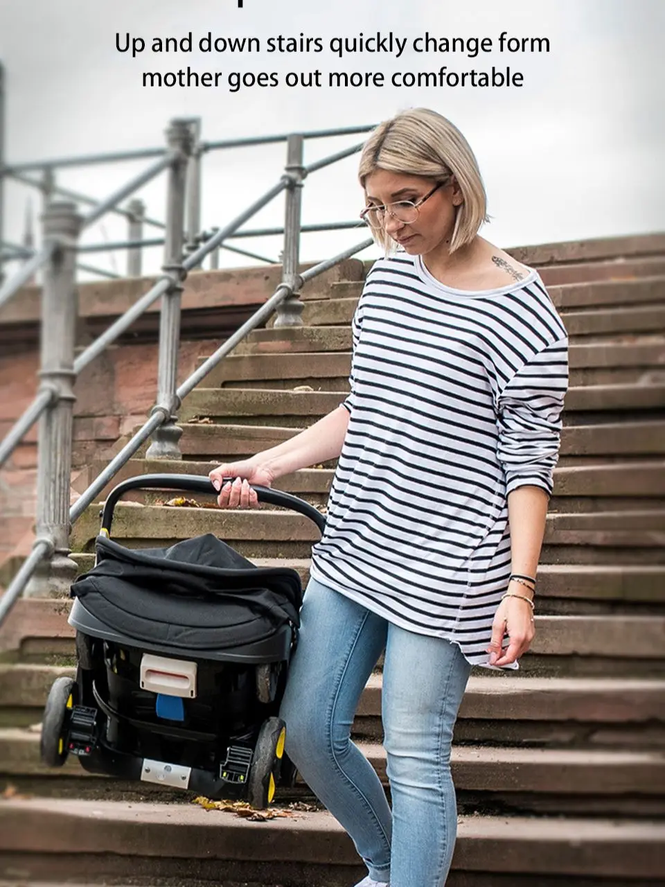 Baby Stroller 3 in 1 With Car Seat Baby Cart Foldable Baby Carriage Prams For Newborns Pram