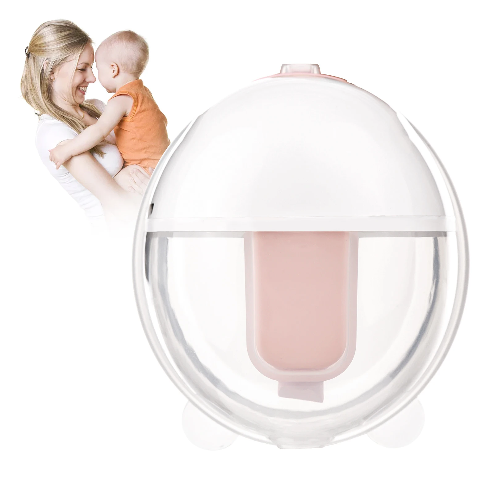 Wearable Breast Pump Hands Free Electric Portable Wearable Breast Pumps BPA-free Breastfeeding Milk Collector