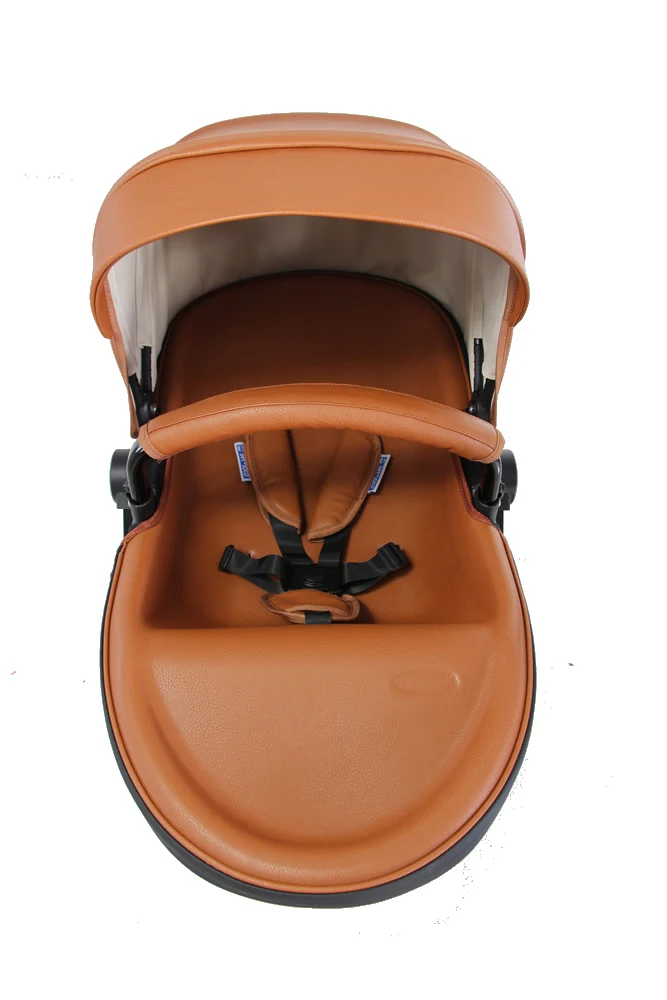 2025 New Twin baby strollers,Eggshel Double baby strollers,Luxury leather baby carriage,portable Folding Double Newborn Pram