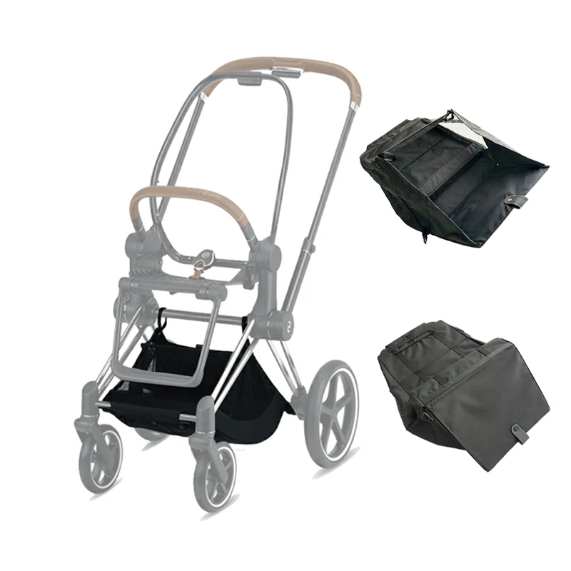 Buggy Shopping Basket For Cybex Priam 3/4/5 Pushchair Storage Bag Stroller Diaper Bag DIY Direct Replace Baby Buggy Accessories